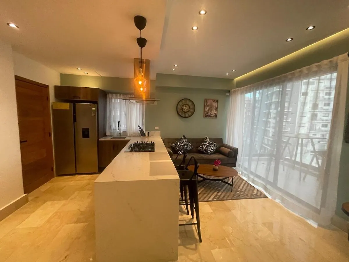 Apartament B Elegante Apto H1, Piscina, Gym, Gazebo, Santo Domingo Dominikana