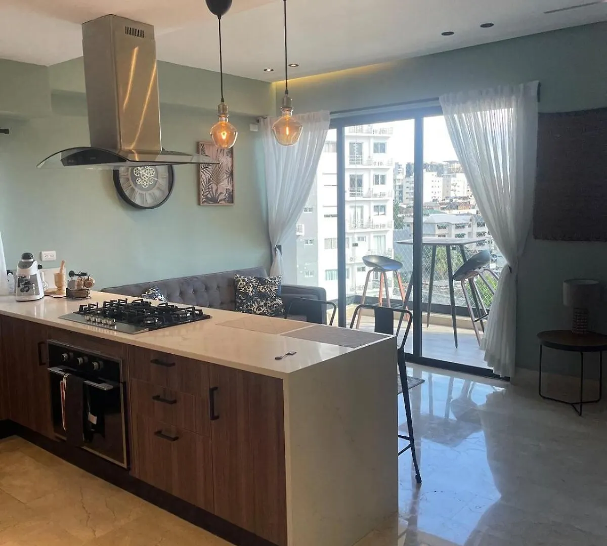Apartament B Elegante Apto H1, Piscina, Gym, Gazebo, Santo Domingo Dominikana