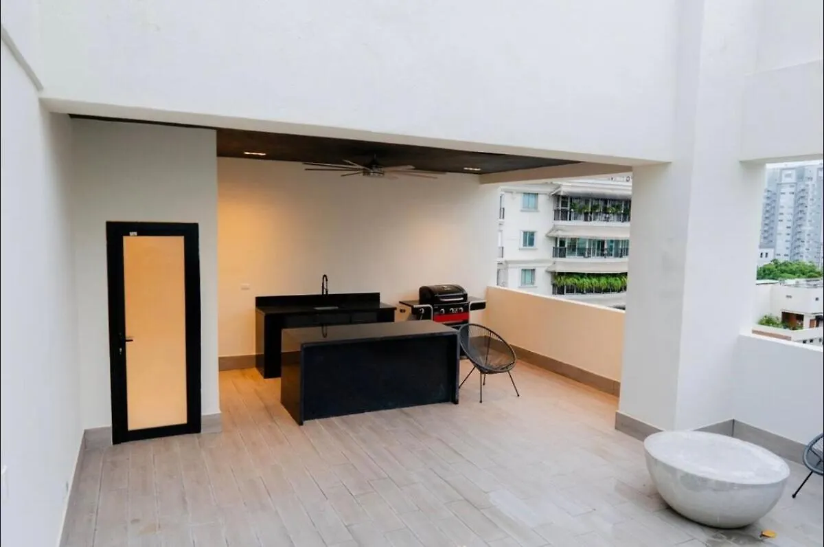 Appartement B Elegante Apto H1, Piscina, Gym, Gazebo, Santo Domingo Dominicaanse Republiek