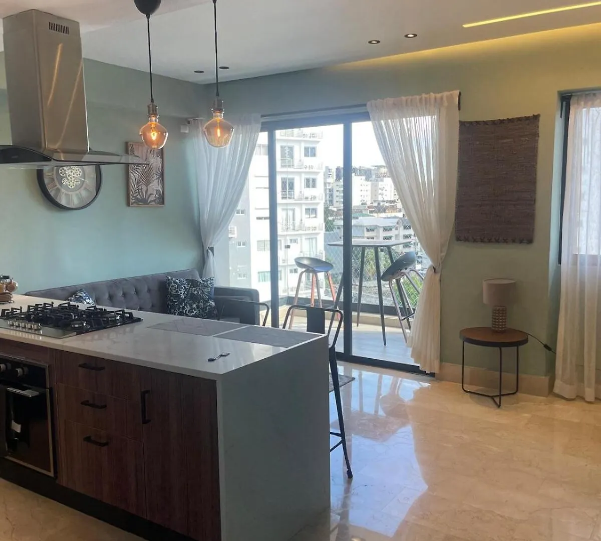 Appartement B Elegante Apto H1, Piscina, Gym, Gazebo, Santo Domingo