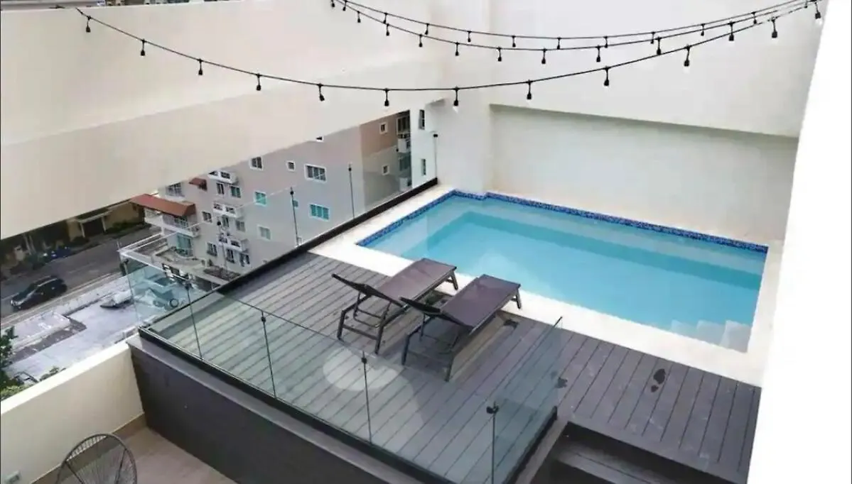 B Elegante Apto H1, Piscina, Gym, Gazebo, Santo Domingo